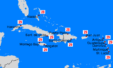 Karibik: Di, 30.04.